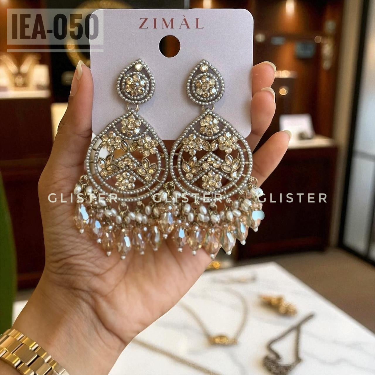 Pakistani Inspired Earrings 💫 IEA-050