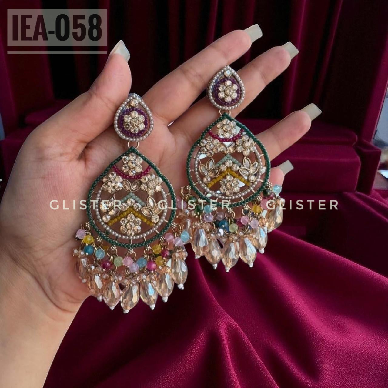 Pakistani Inspired Earrings ✨ IEA-058