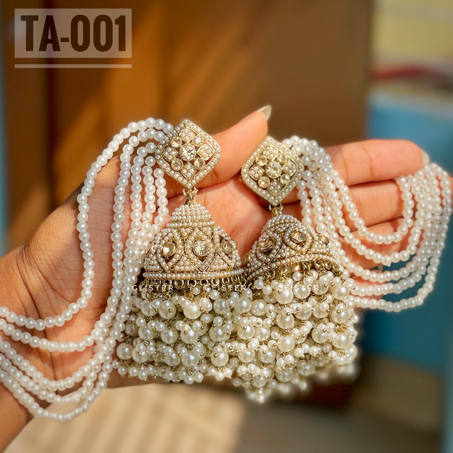 Jhumka with attached Tana ❤️ TA-001