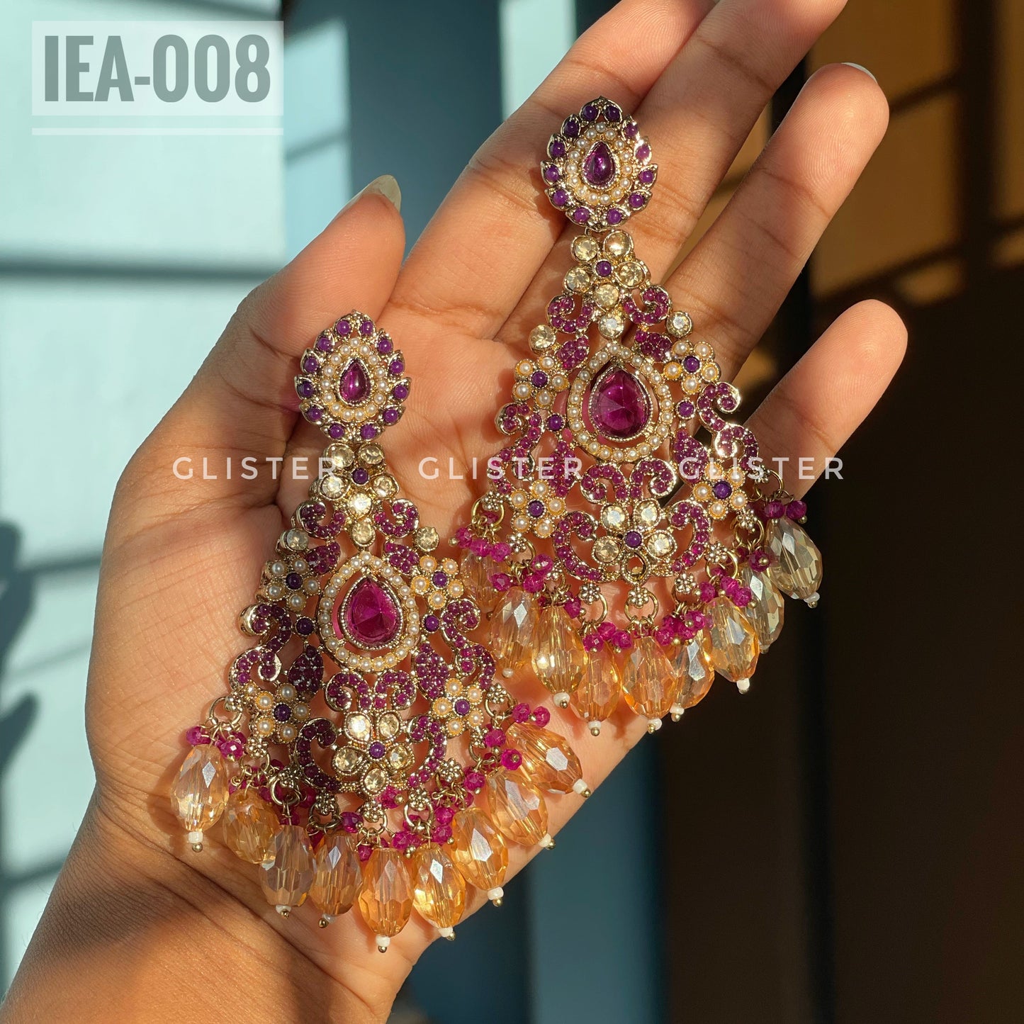 Pakistani Inspired Earrings ❤️ IEA-008