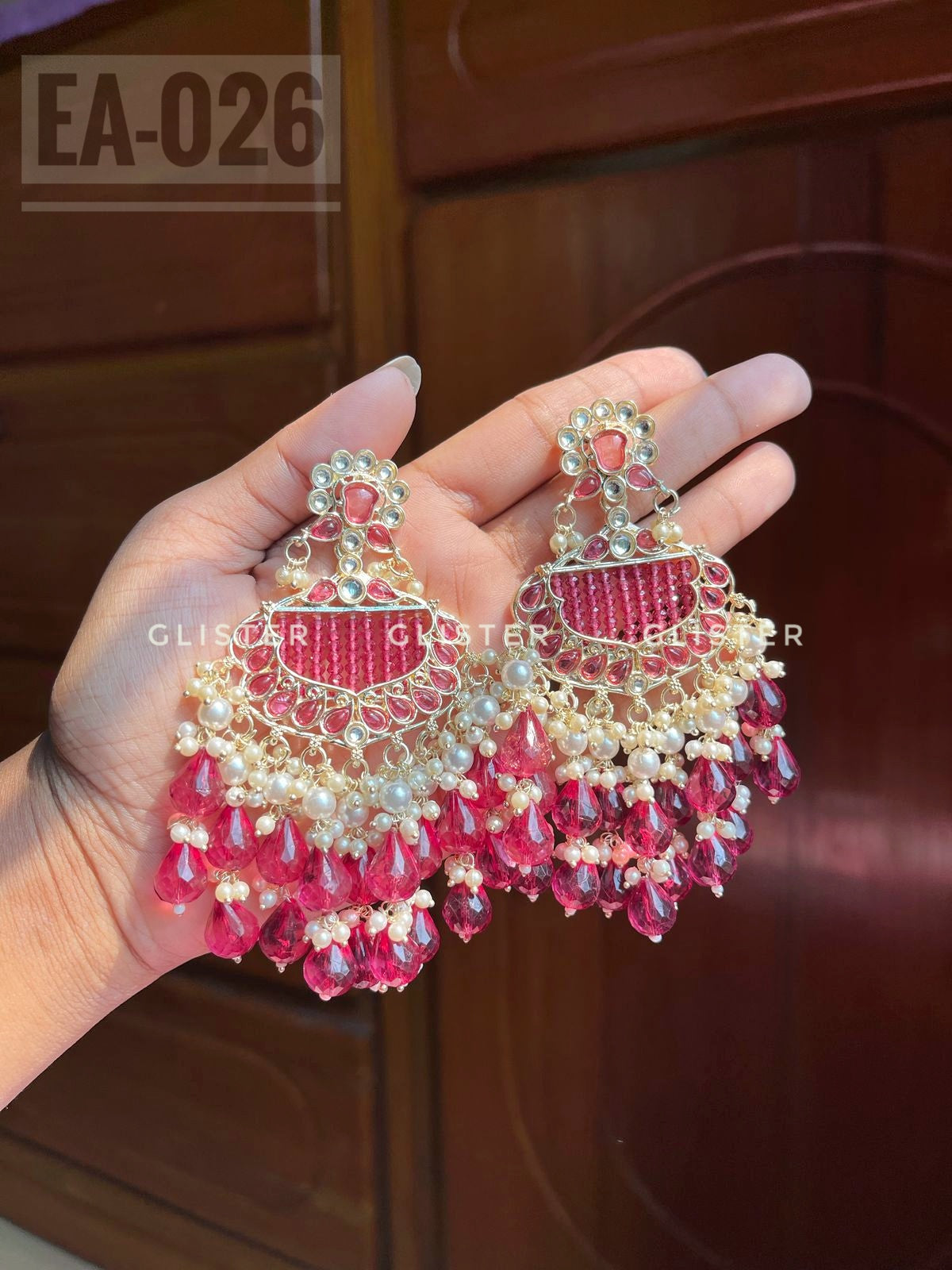 Traditional gold-toned earrings β Earrings EA-026