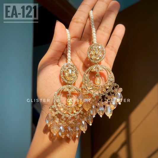Golden Color Earrings with Tana ❤️ EA-121