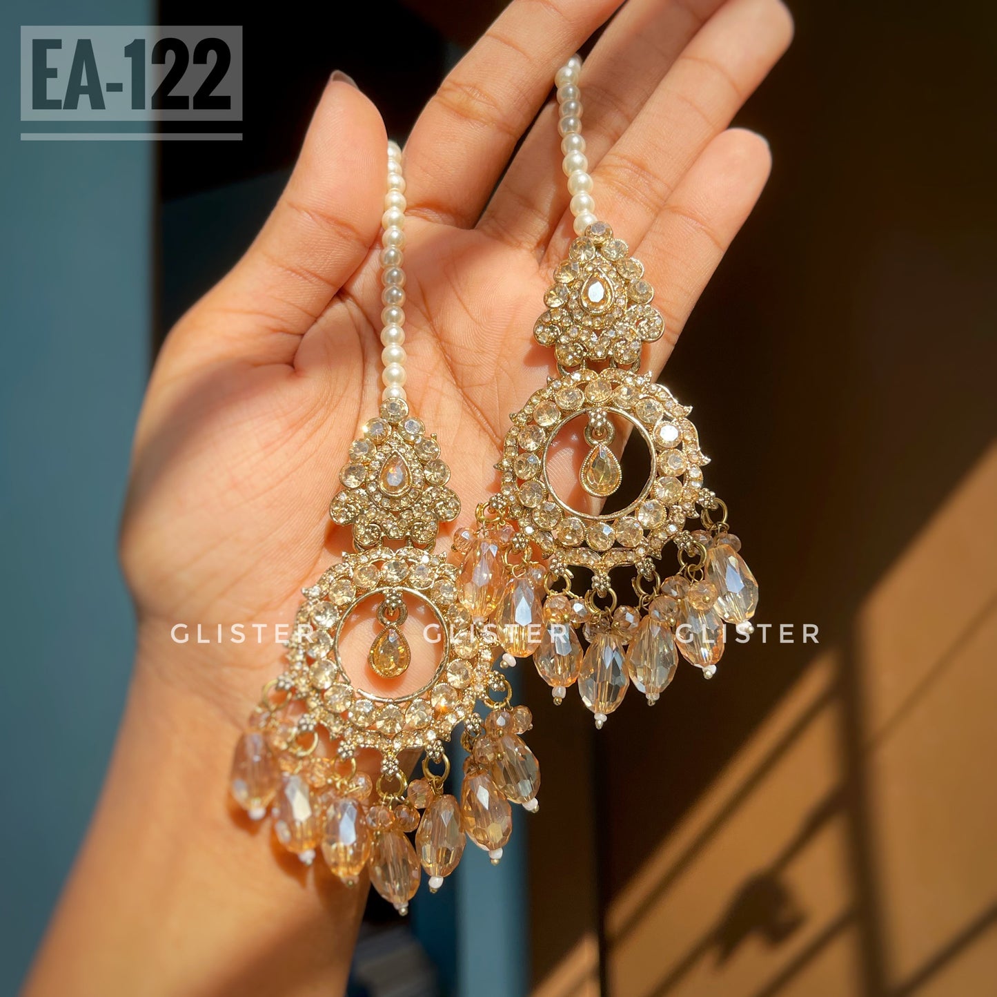 Golden Color Earrings with Tana ❤️ EA-122