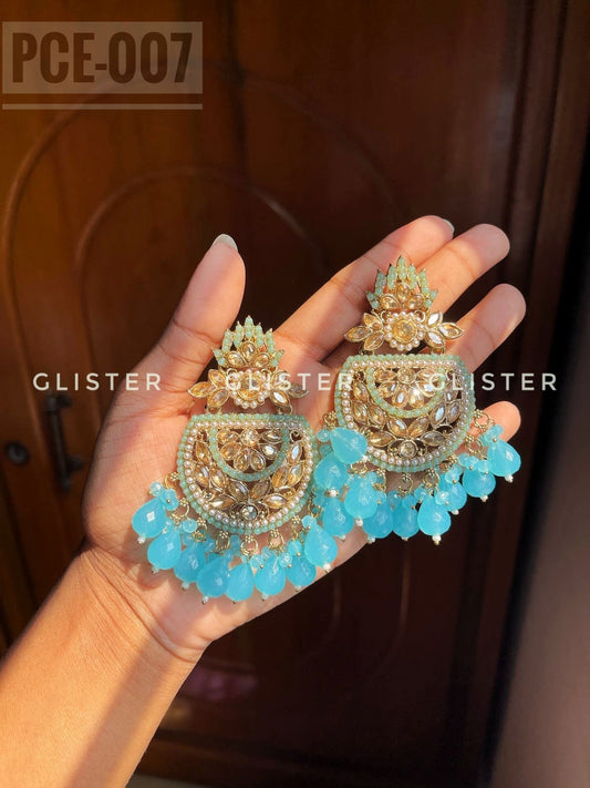 Pakistani Color Earrings PCE-007