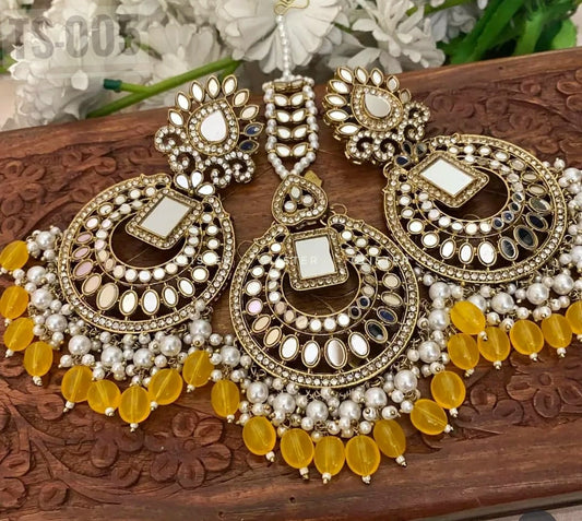 Yellow Tikli set TS-005