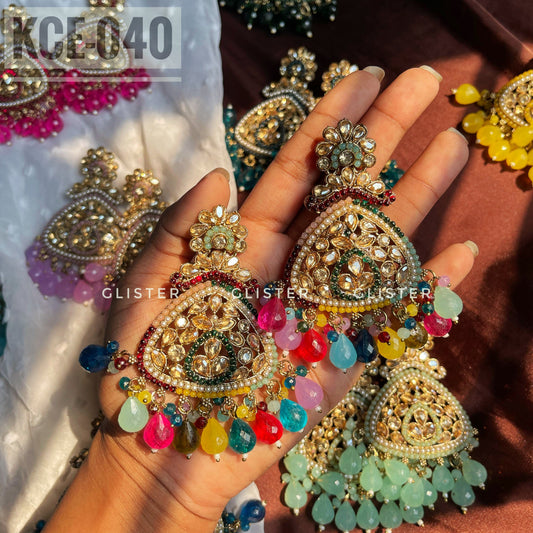 Pakistani Colorful Earrings PCE-040