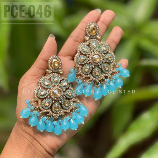 Pakistani Inspired Earrings ❤️ PCE-046