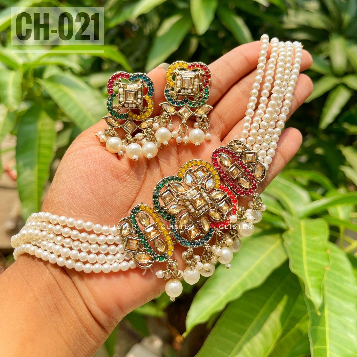 Pakistani Choker Set - CH-021