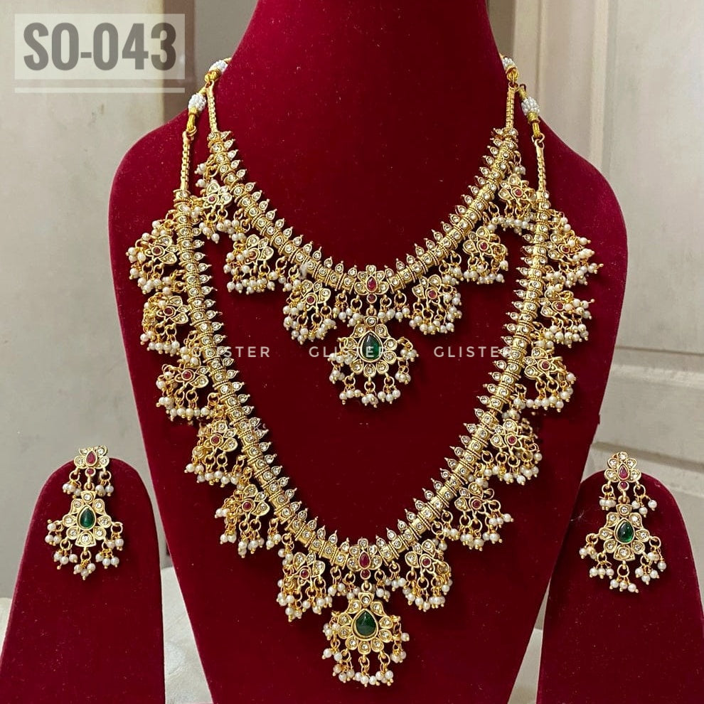 South Indian Long Sheeta Set ✨ SO-043