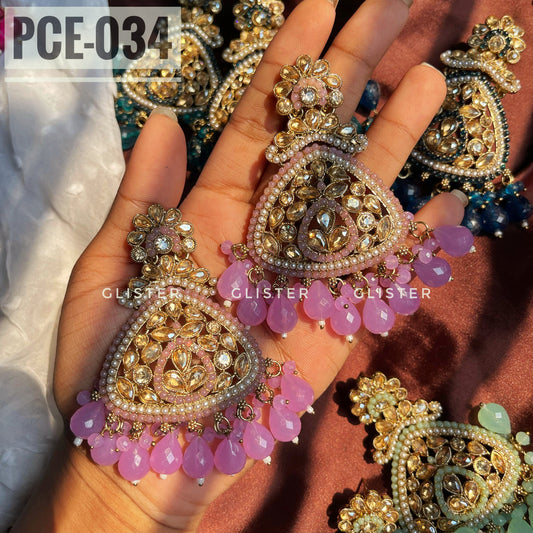 Pakistani Colorful Earrings PCE-034