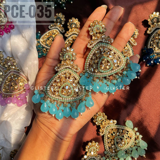 Pakistani Colorful Earrings PCE-035
