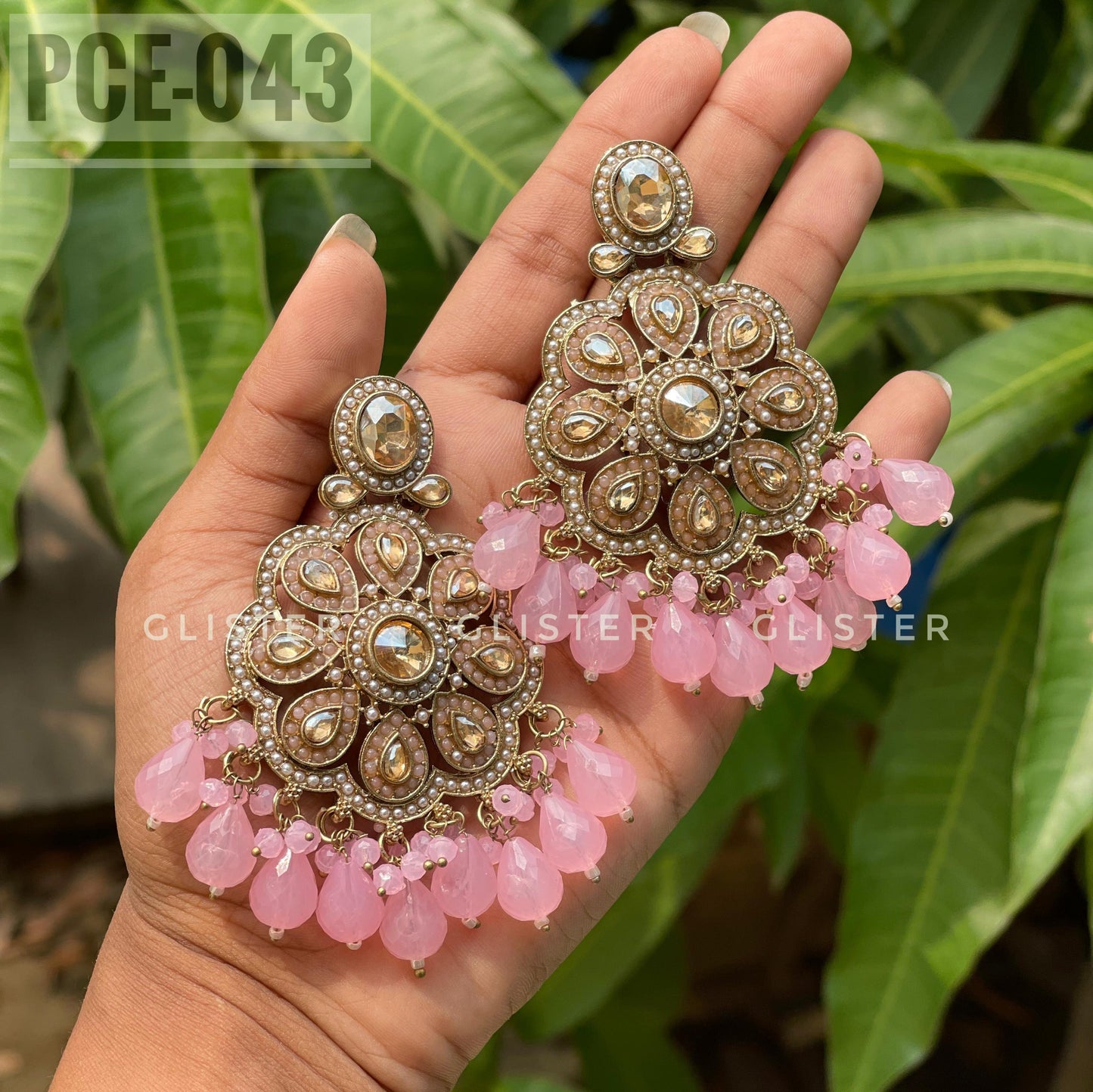Pakistani Inspired Earrings ❤️ 
PCE-043