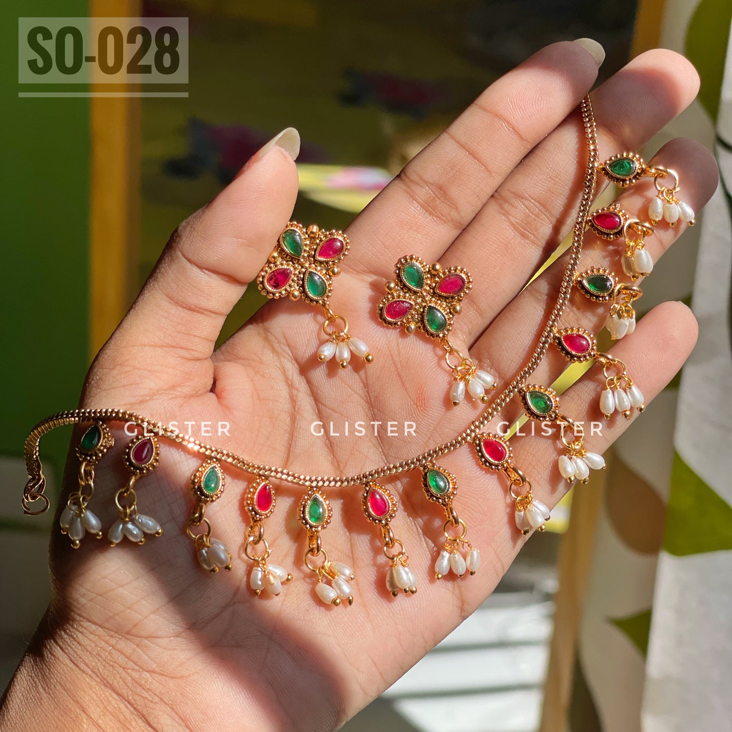 South Indian Choker Set ✨ SO-028