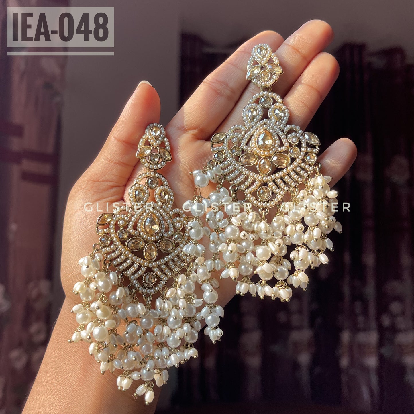 Pakistani Inspired Earrings 💫   IEA- 048
