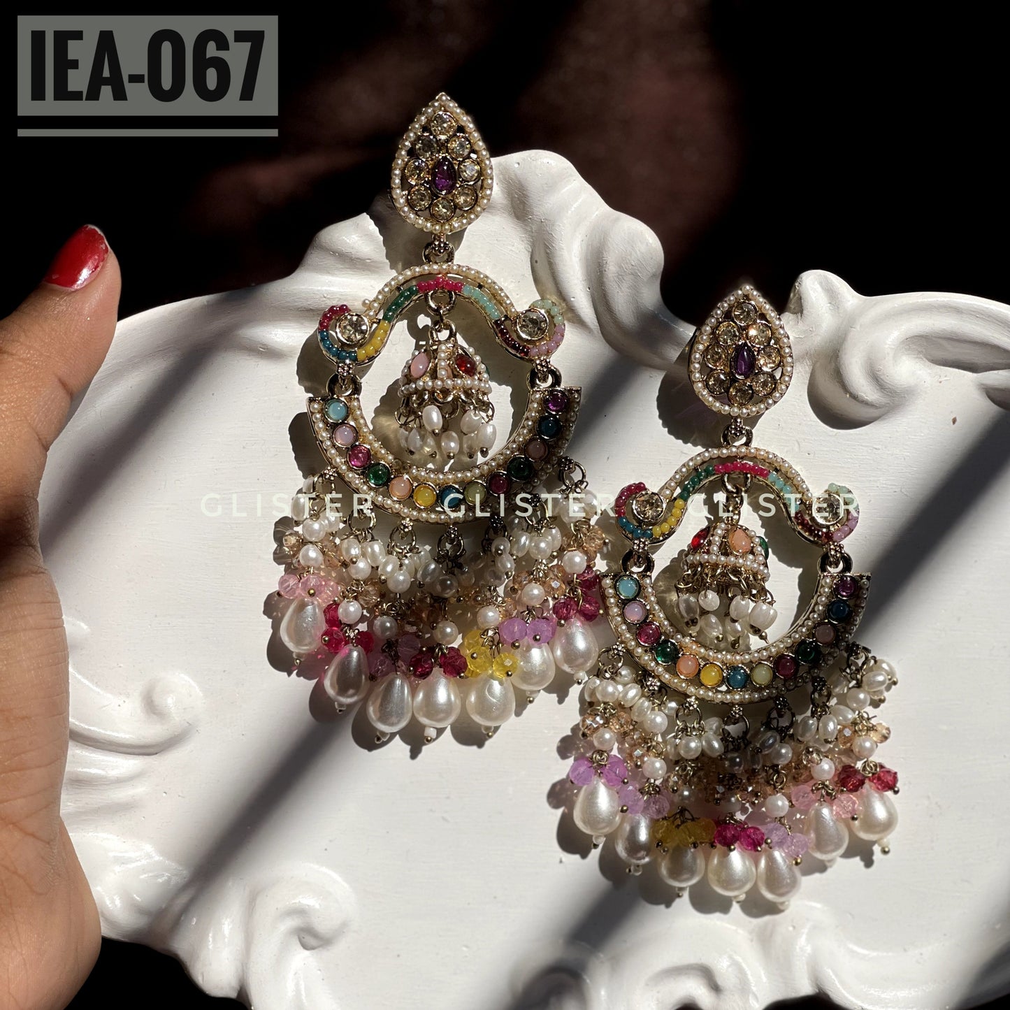 Pakistani Inspired Earrings ✨   IEA-067