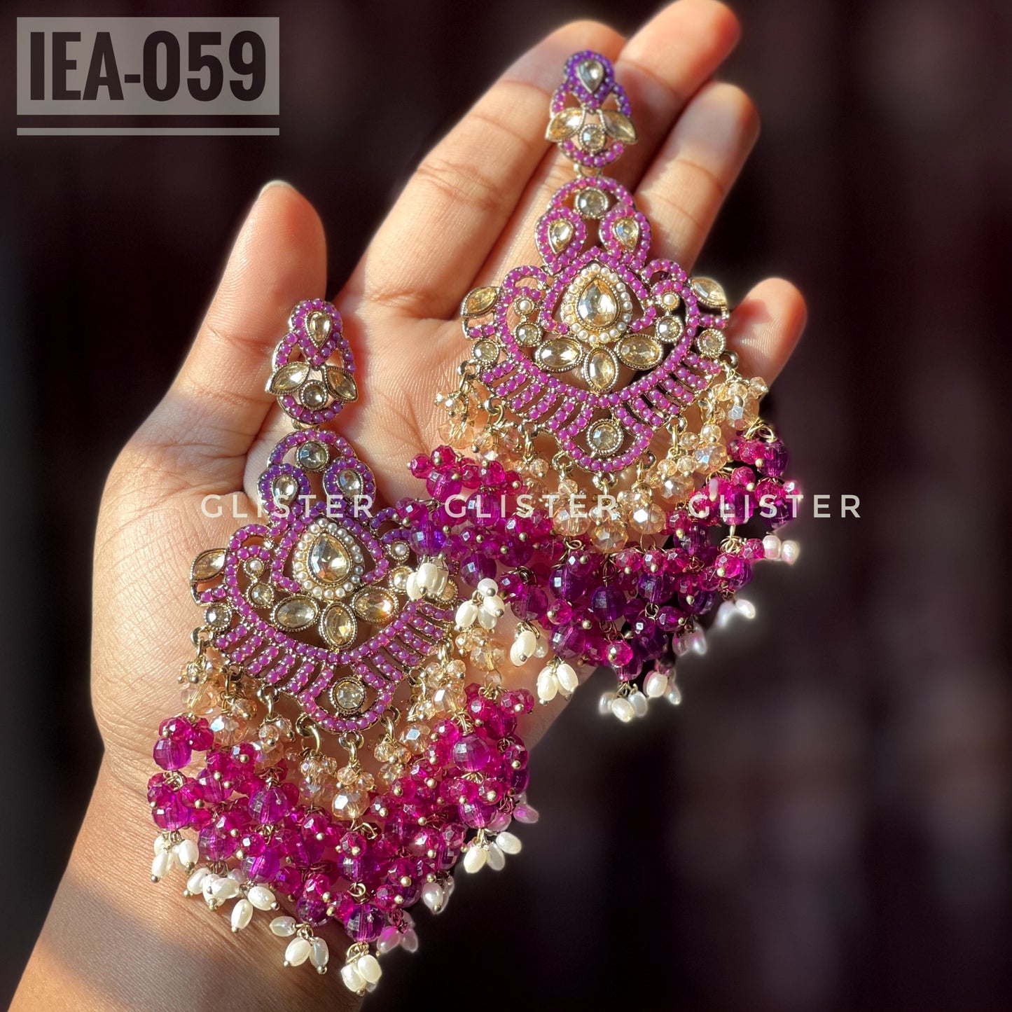 Pakistani Inspired Earrings 💫    IEA-059