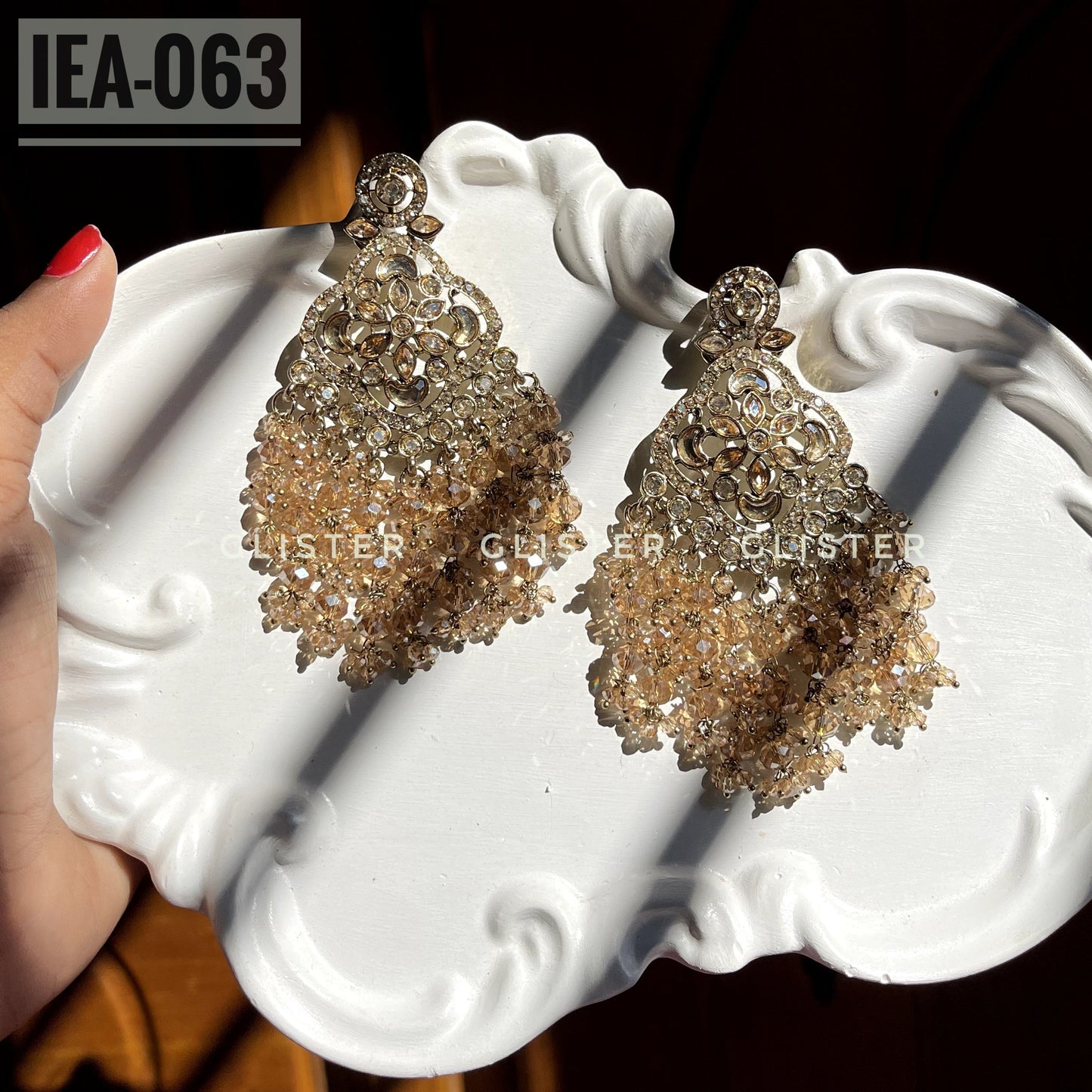 Pakistani Inspired Earrings ✨  IEA-063