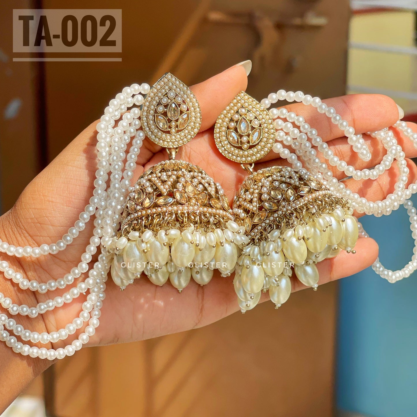 Jhumka with attached Tana ❤️ TA-002