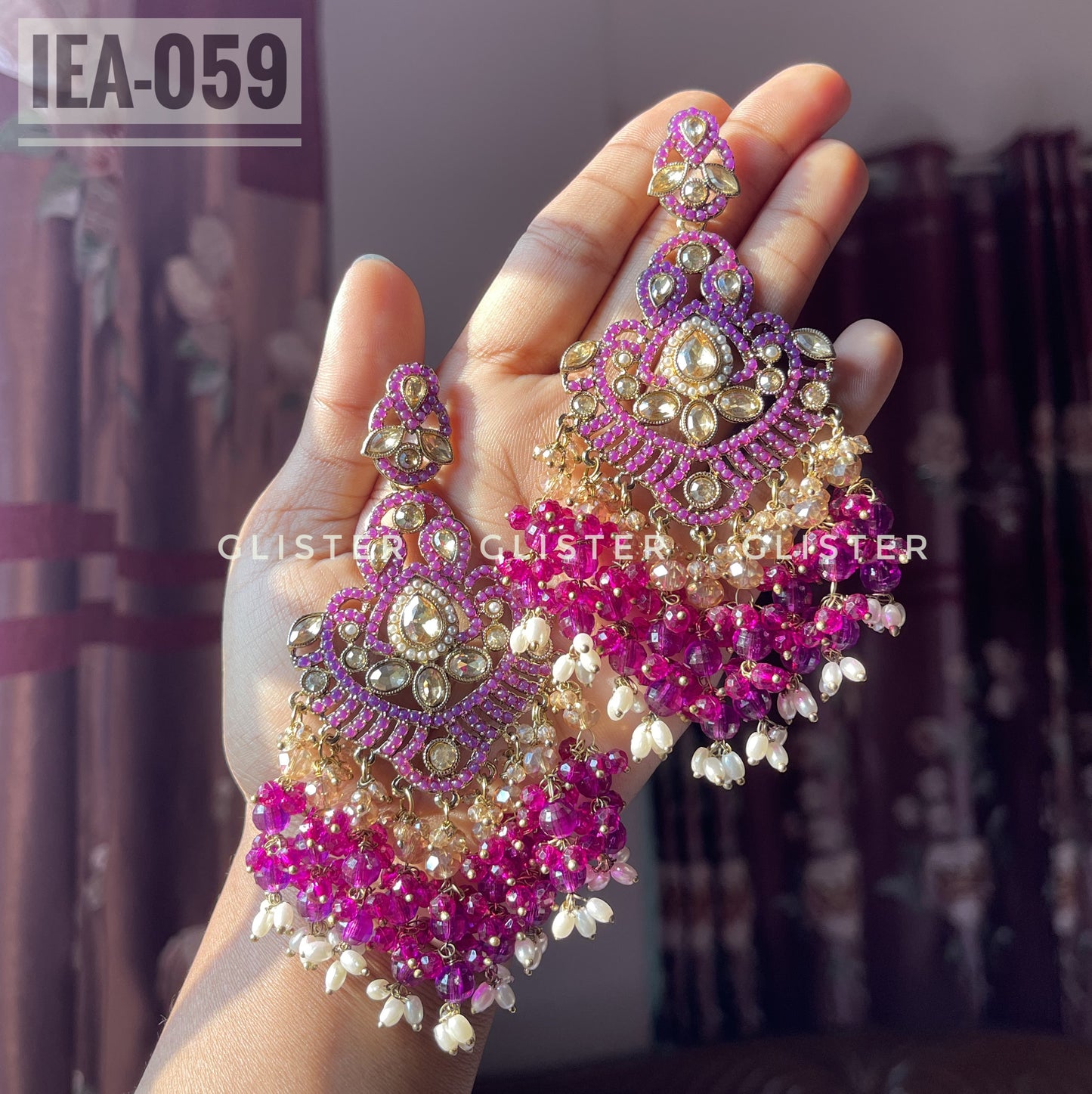 Pakistani Inspired Earrings 💫    IEA-059