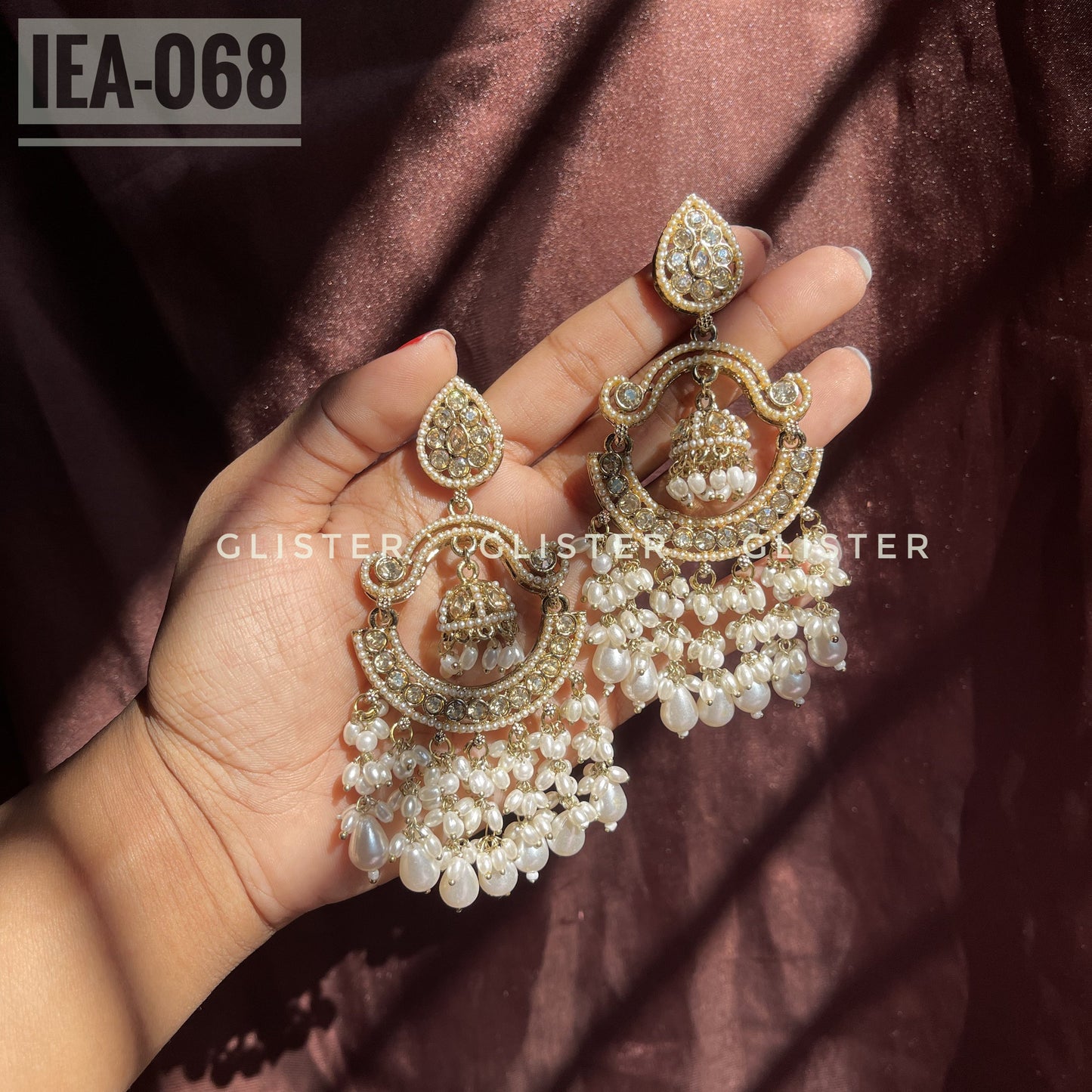 Pakistani Inspired Earrings ✨   IEA-068