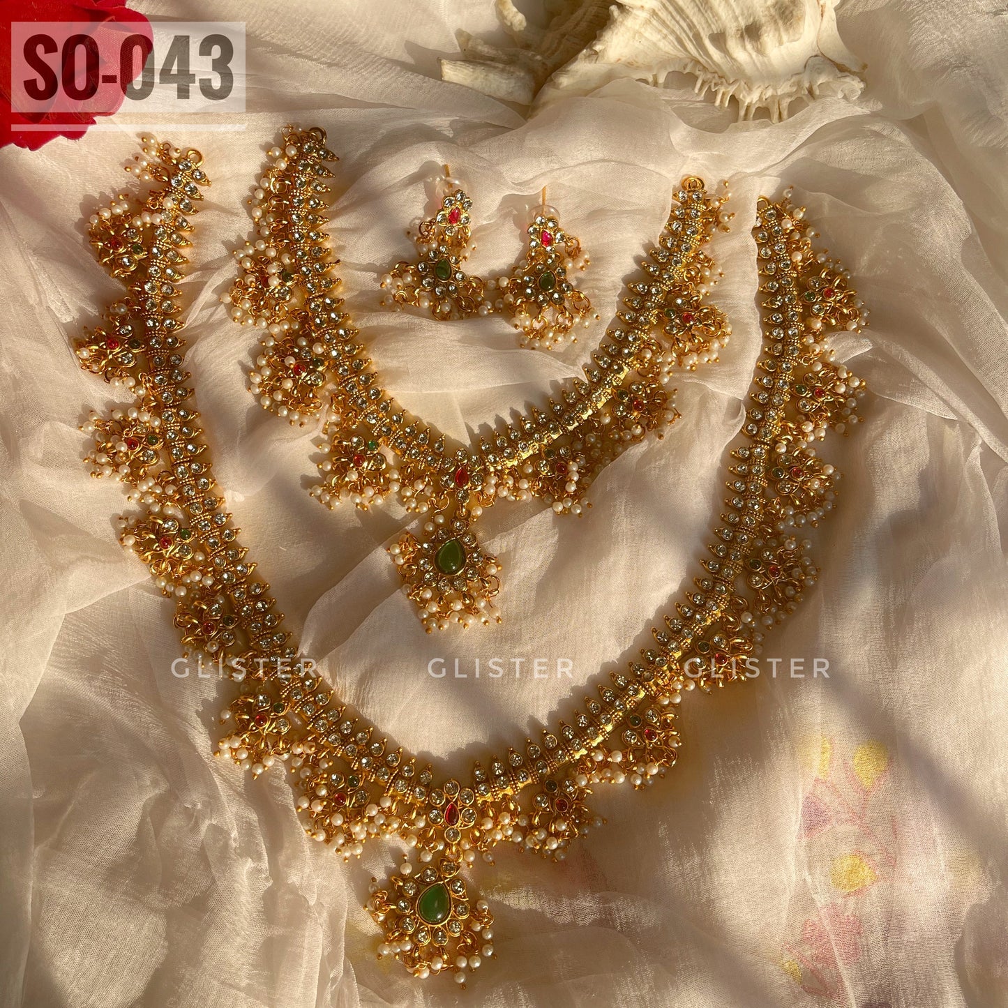 South Indian Long Sheeta Set ✨ SO-043