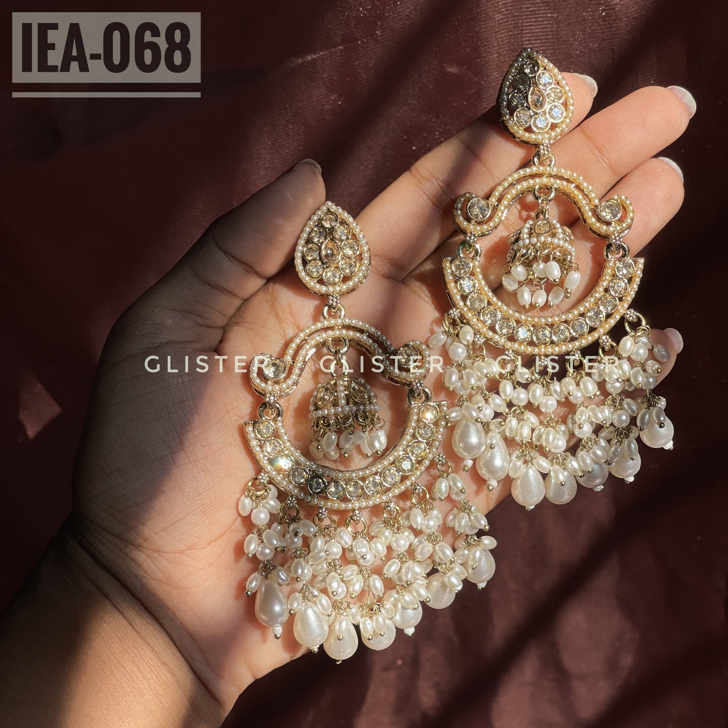 Pakistani Inspired Earrings ✨   IEA-068