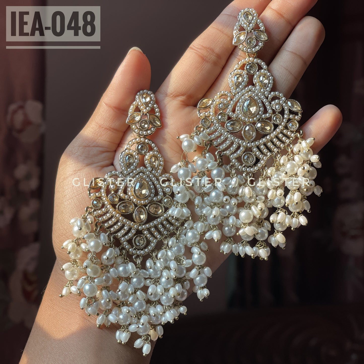 Pakistani Inspired Earrings 💫   IEA- 048