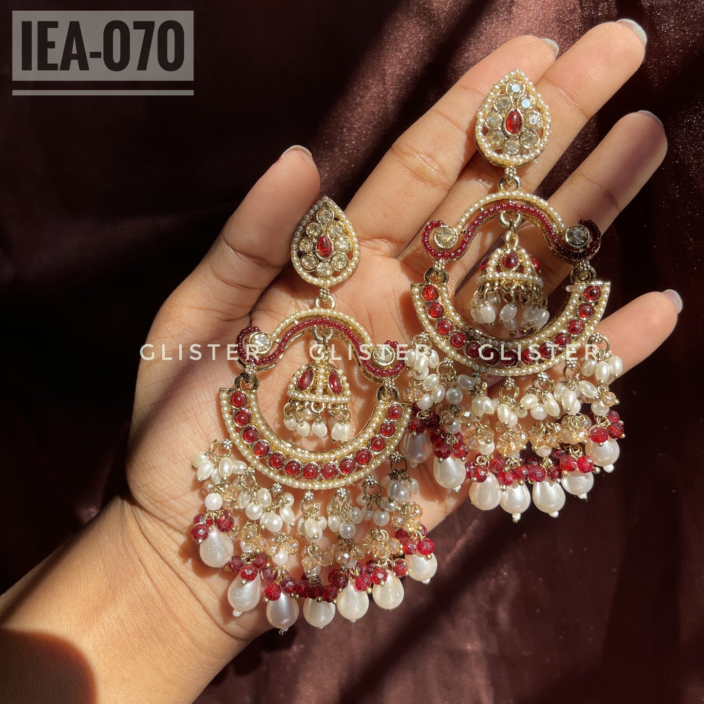 Pakistani Inspired Earrings ✨  IEA-070