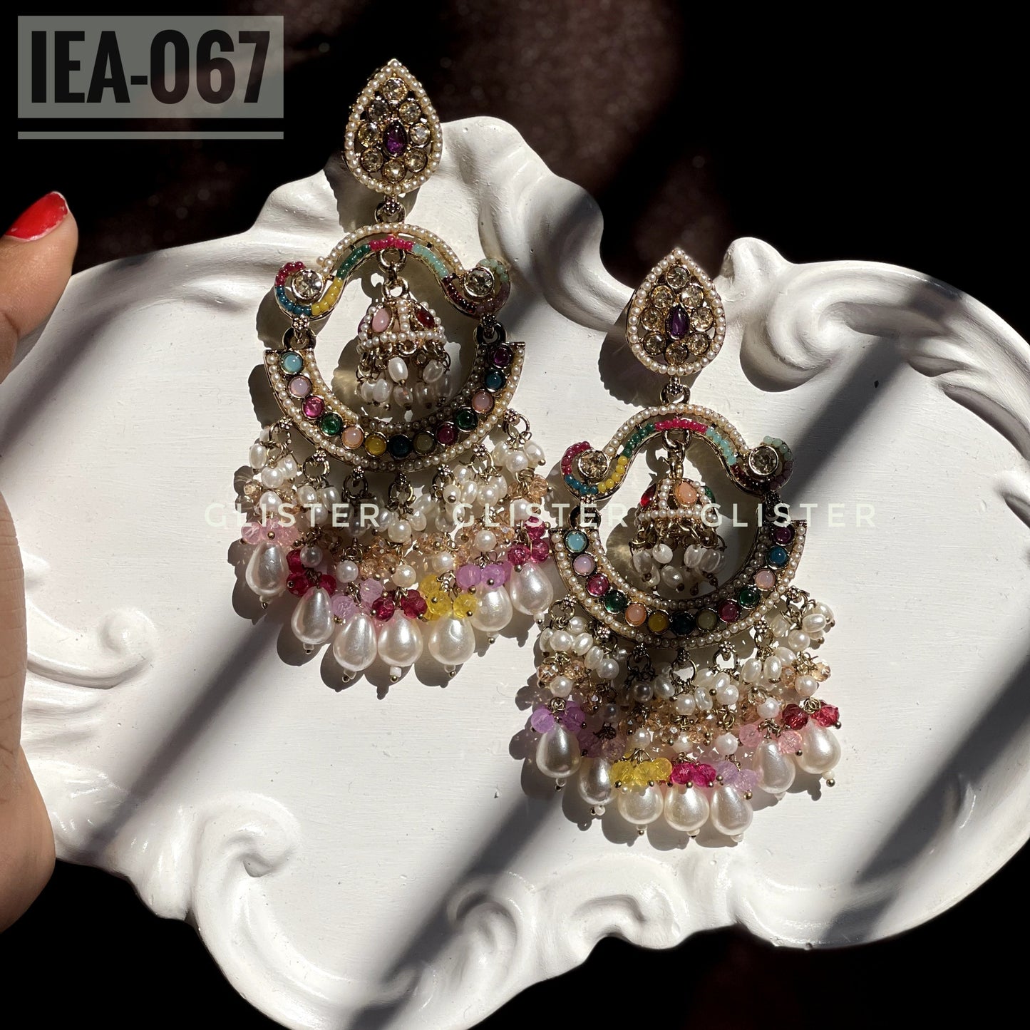Pakistani Inspired Earrings ✨   IEA-067