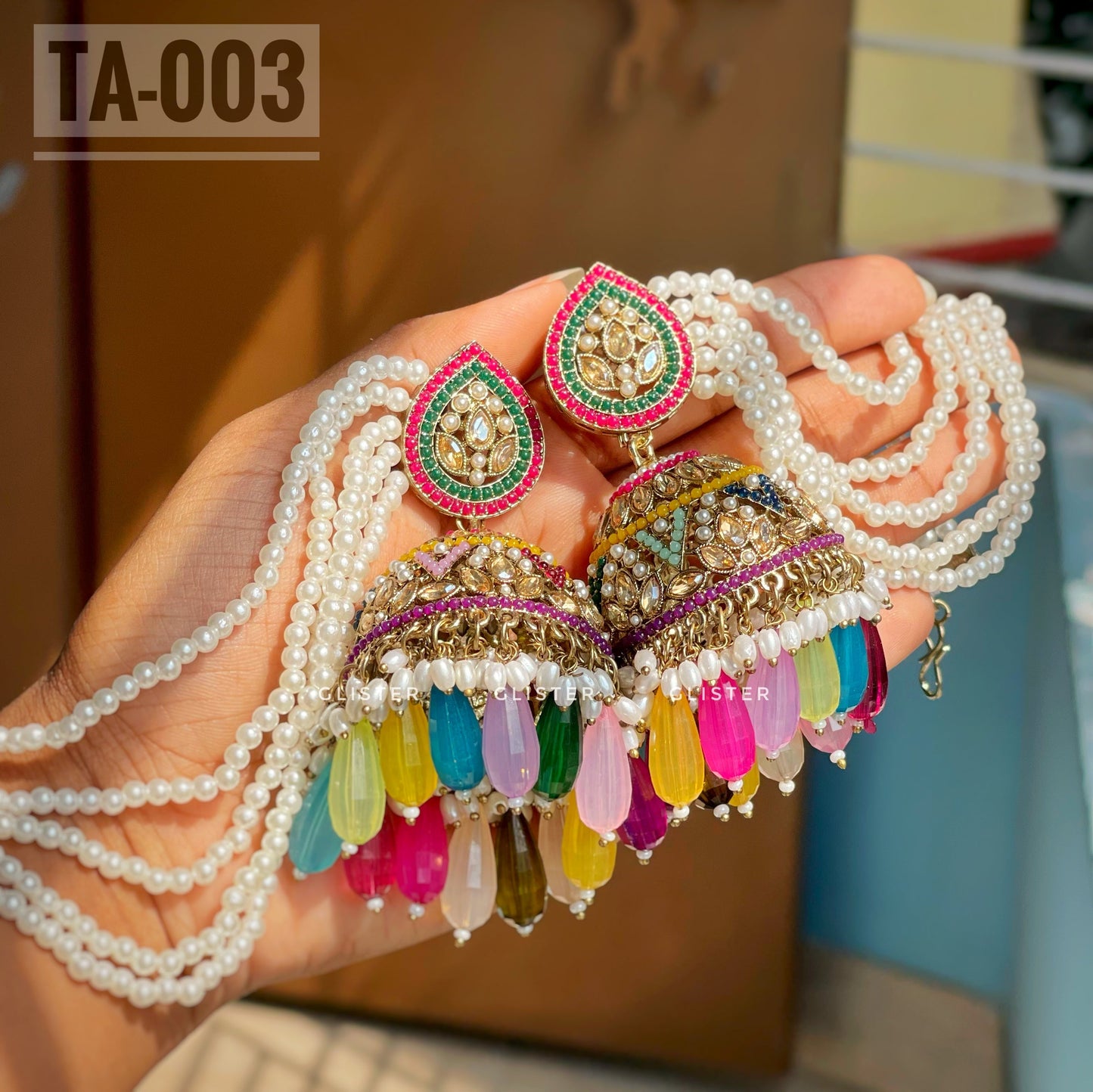 Jhumka with attached Tana ❤️ TA-003