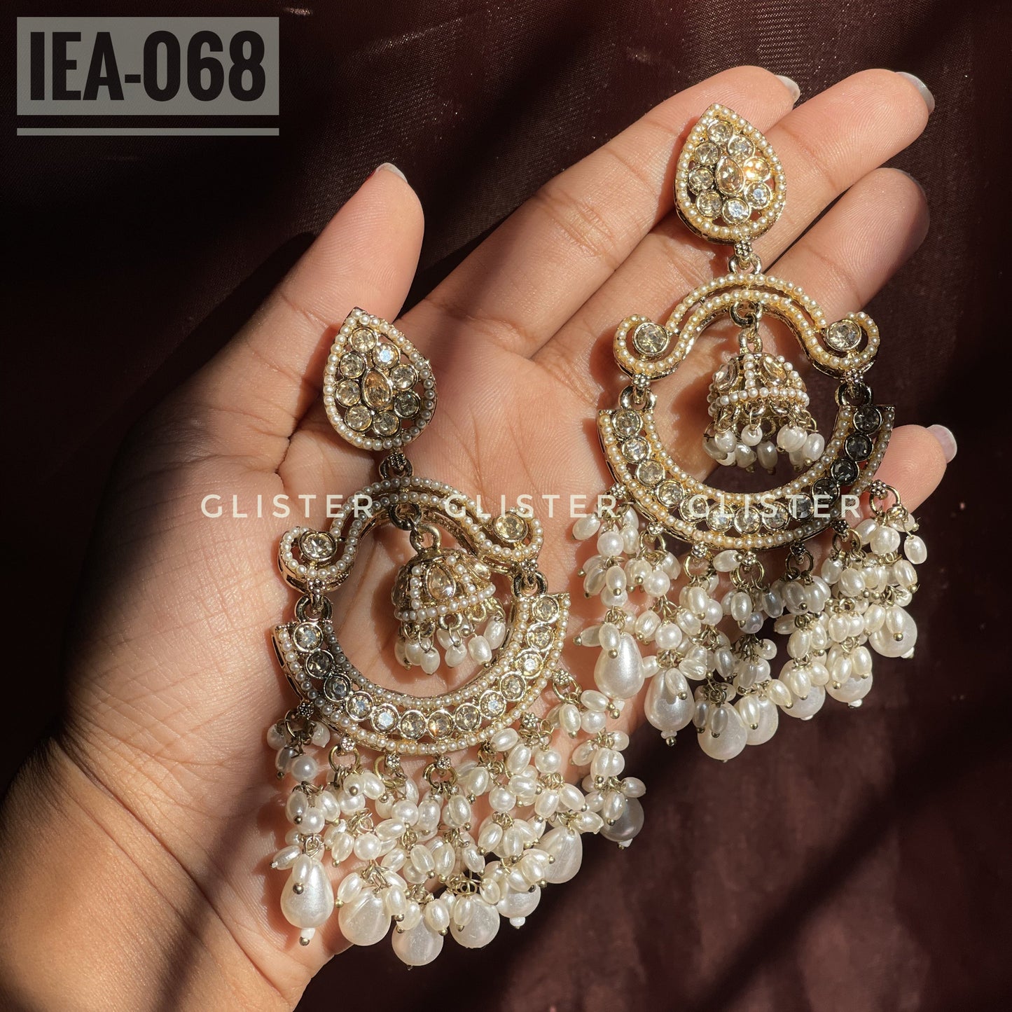 Pakistani Inspired Earrings ✨   IEA-068