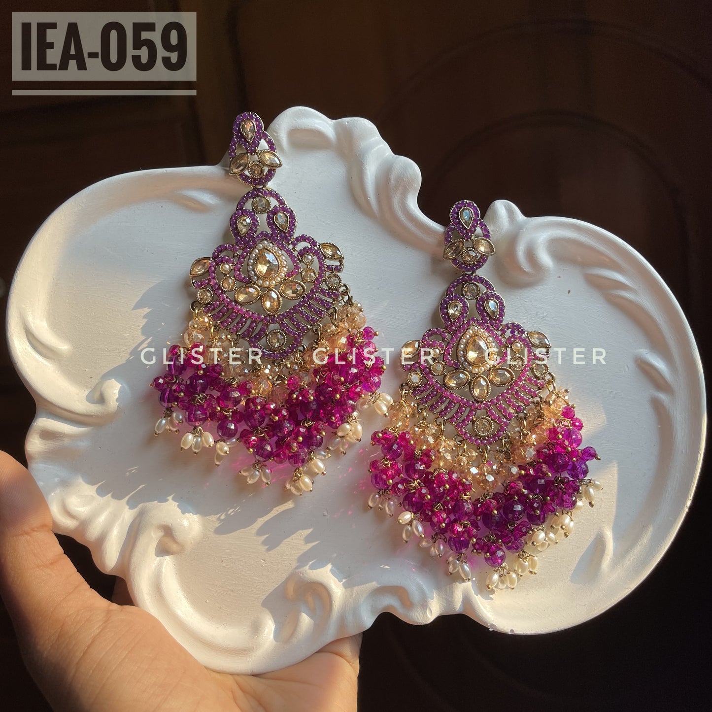 Pakistani Inspired Earrings 💫    IEA-059