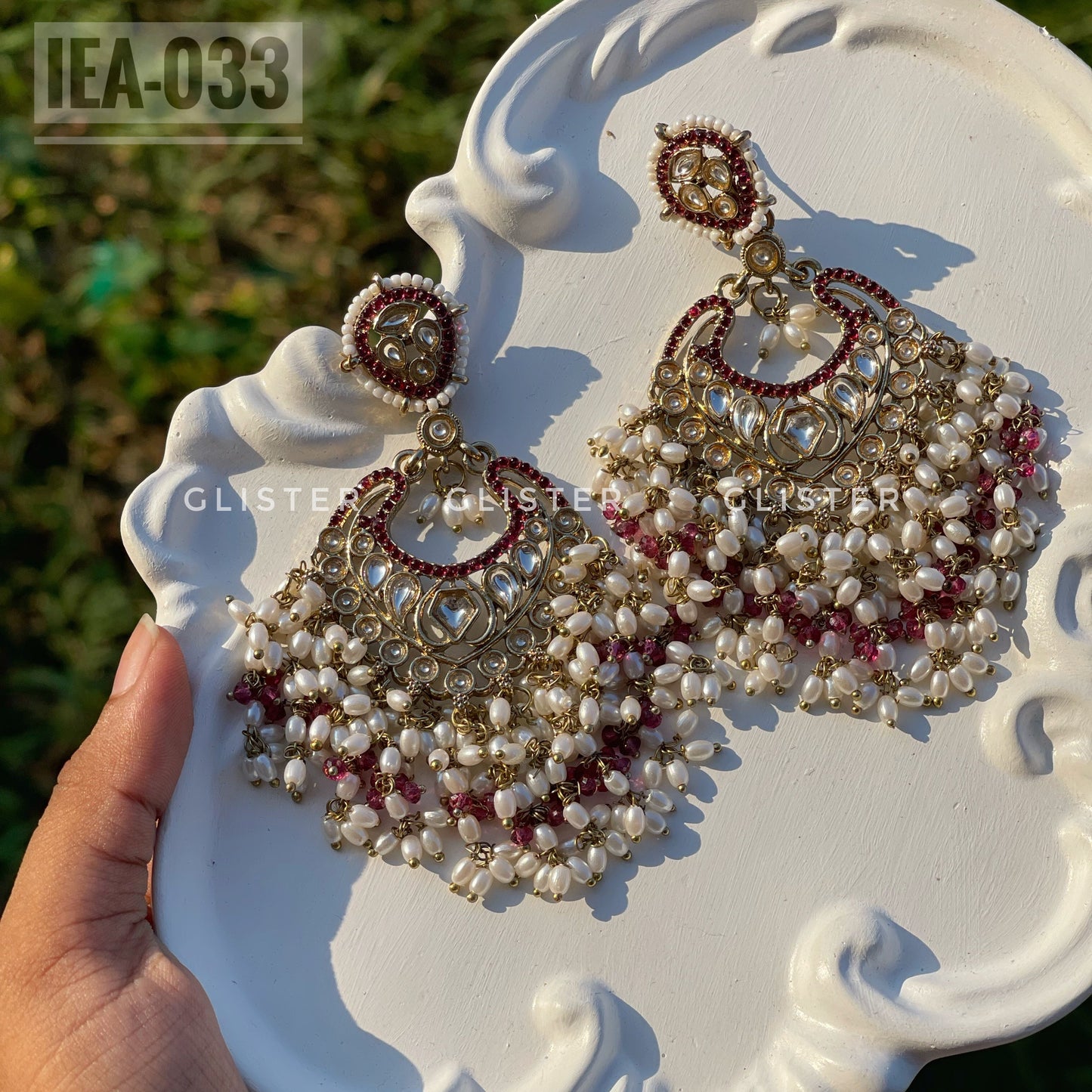 Pakistani Inspired Earrings 💫    IEA-033