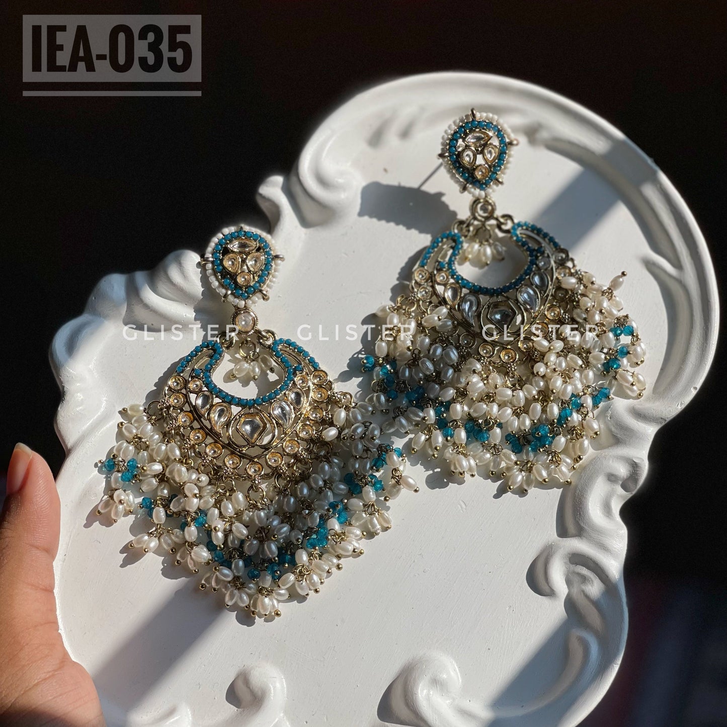 Pakistani Inspired Earrings 🪄    IEA-035