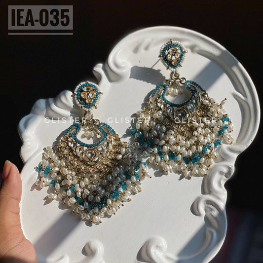 Pakistani Inspired Earrings 🪄    IEA-035