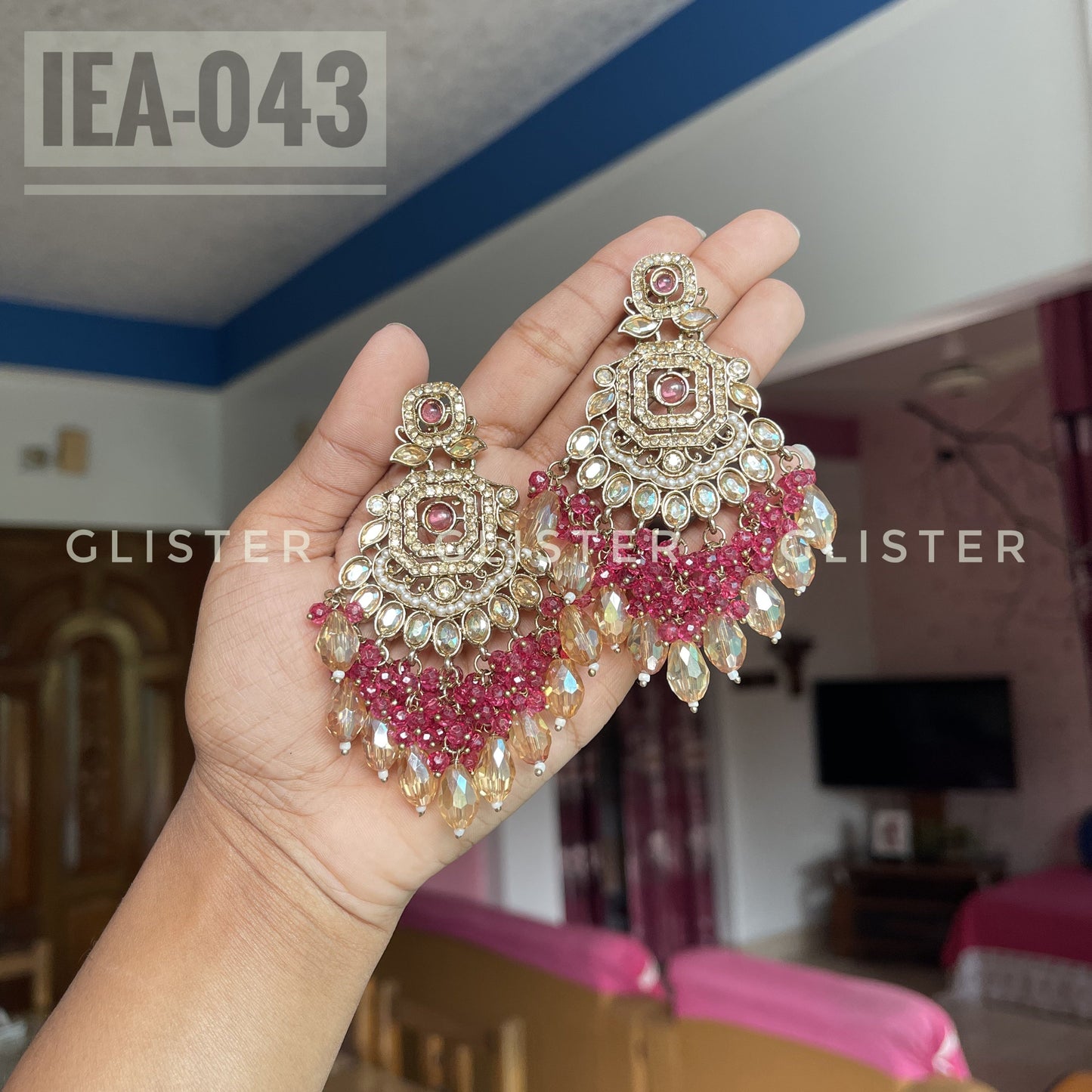 Pakistani Inspired Earrings ✨   IEA-043