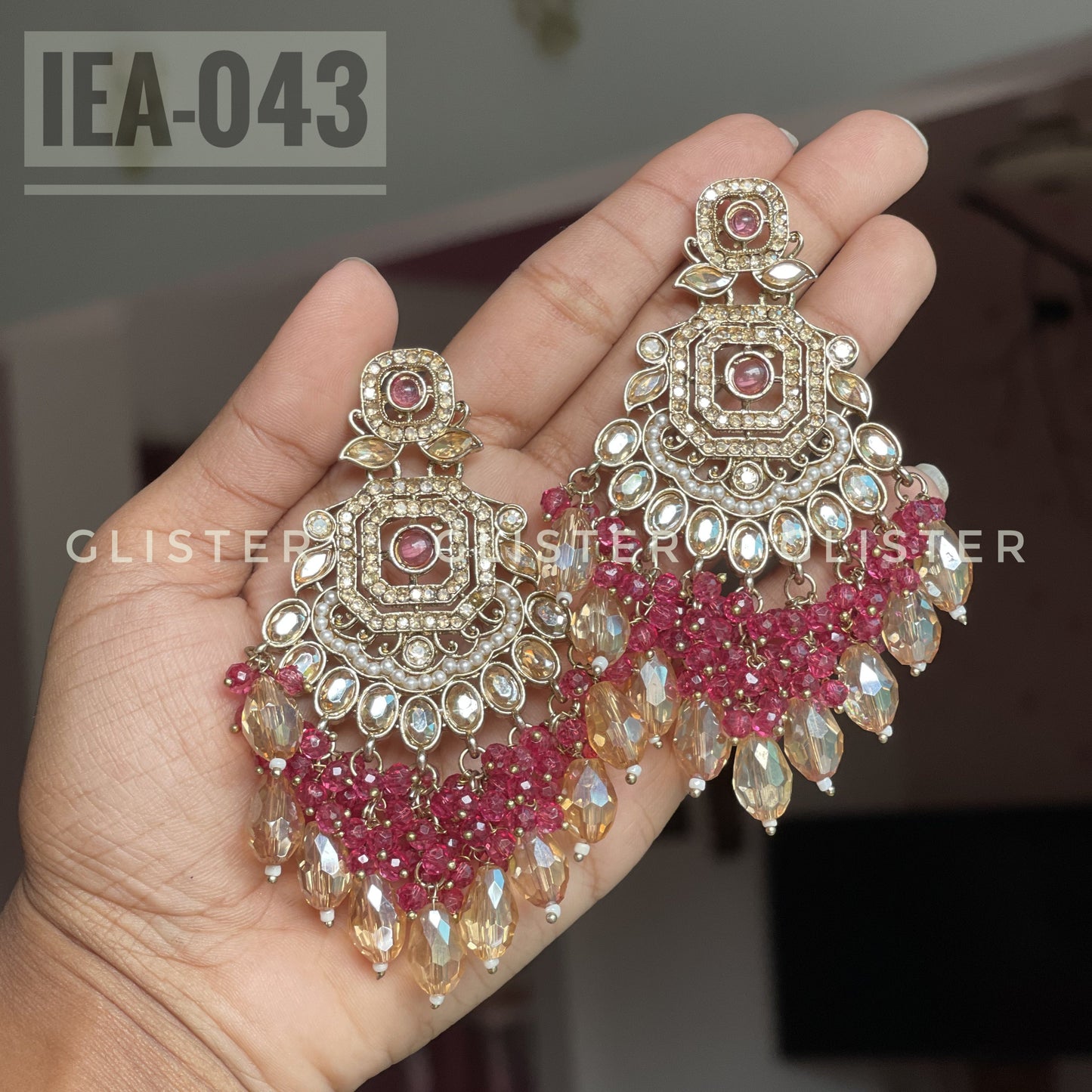 Pakistani Inspired Earrings ✨   IEA-043