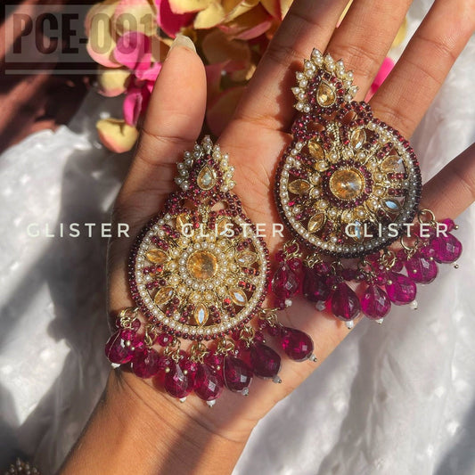 Pakistani Color Earrings PCE-001