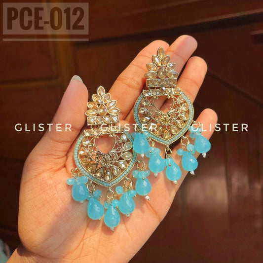 Pakistani Color Earrings PCE-012