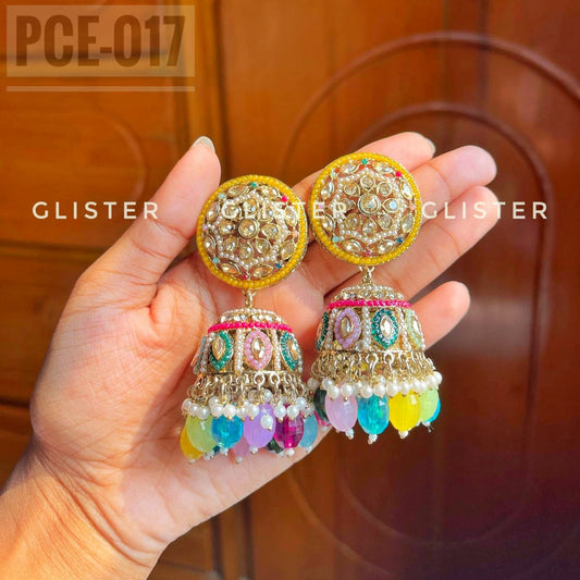 Pakistani Color Earrings PCE-017