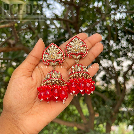 Pakistani Color Earrings PCE-021