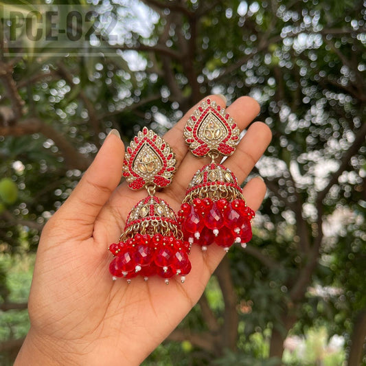 Pakistani Color Earrings PCE-022
