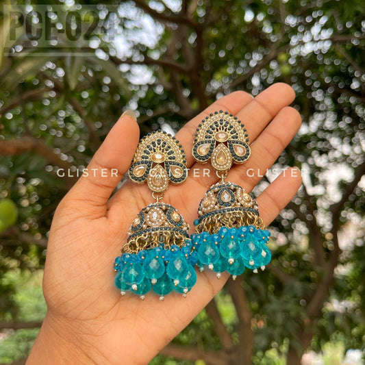 Pakistani Color Earrings PCE-024