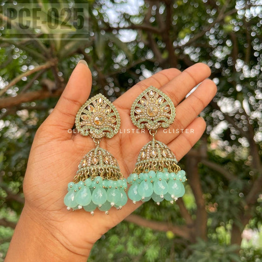 Pakistani Color Earrings PCE-025