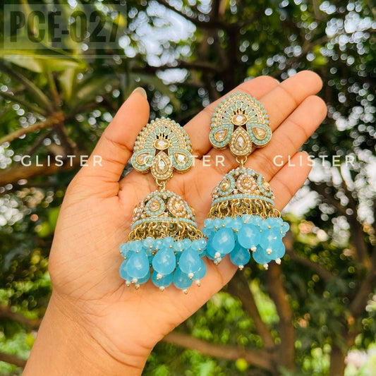 Pakistani Color Earrings PCE-027