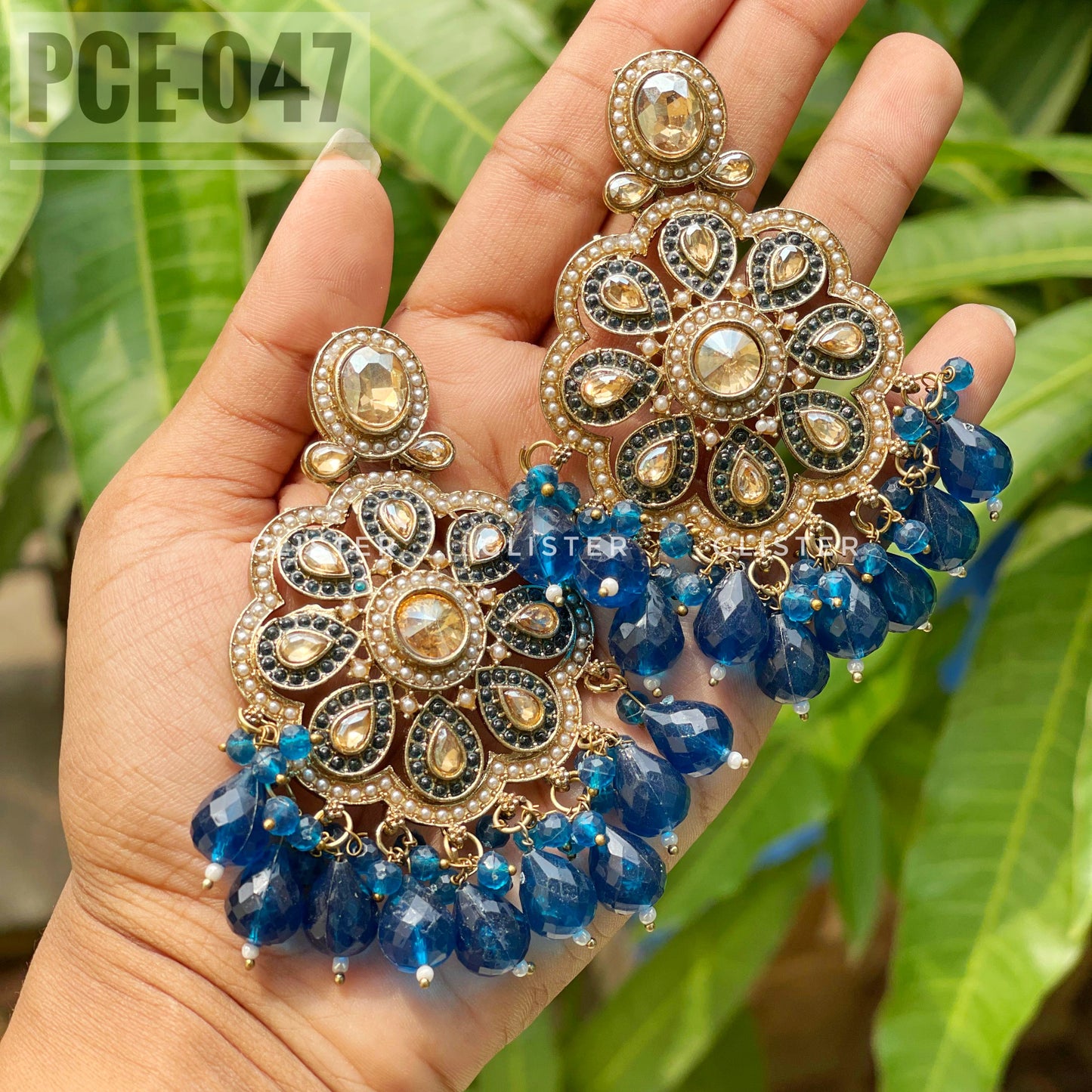 Pakistani Inspired Earrings ❤️ PCE-047