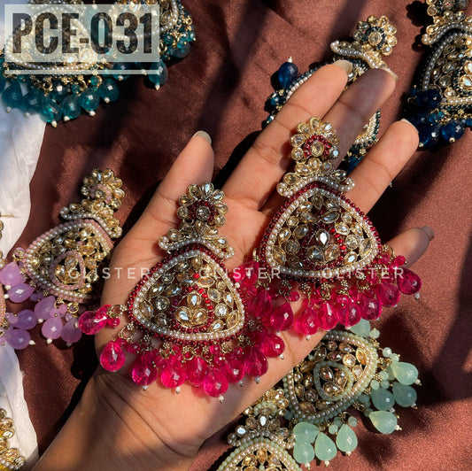 Pakistani Colorful Earrings PCE-031