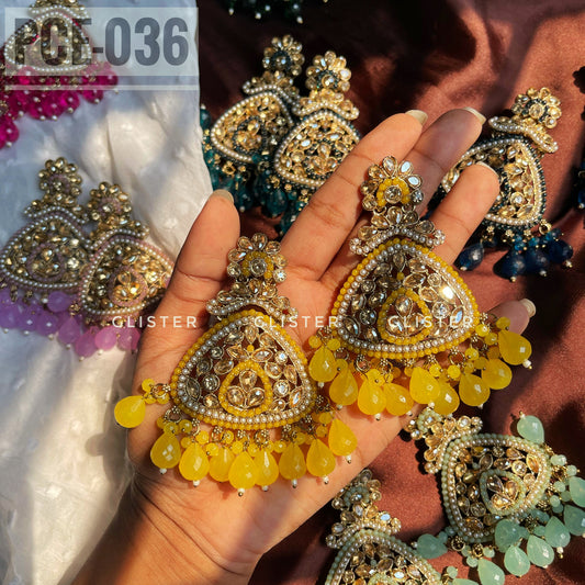 Pakistani Colorful Earrings PCE-036