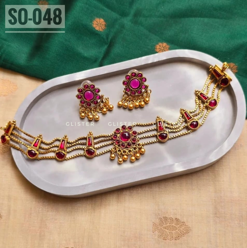 South Indian Choker Set ✨ SO-048