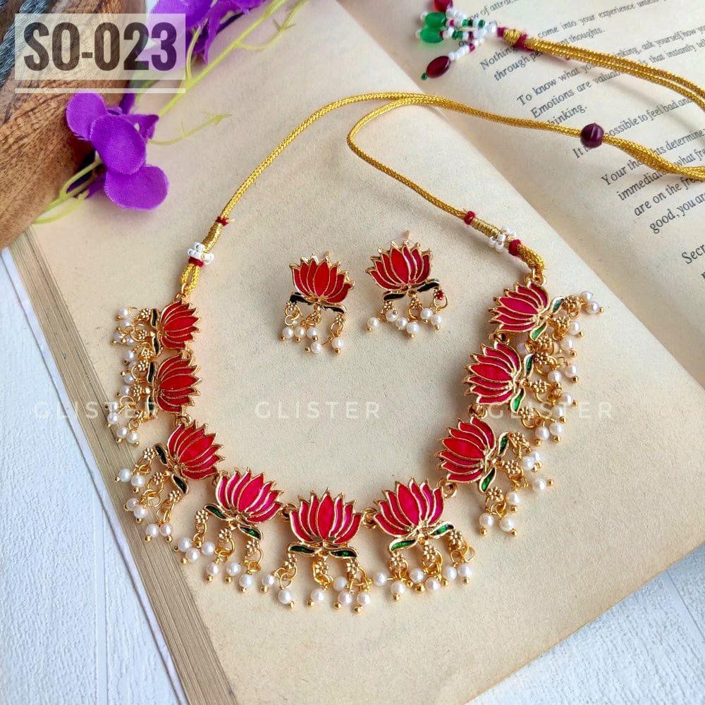 South Indian Poddo Choker Set ✨ SO-023